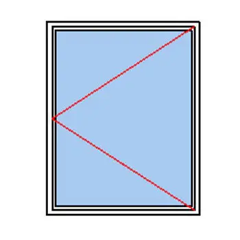 Fenêtre PVC 1 Vantail