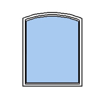 Fenêtre Arc surbaissé