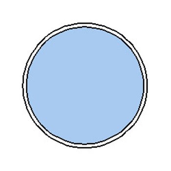 Fenêtre PVC Œil de Bœuf