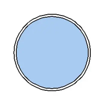 Fenêtre PVC Œil de Bœuf