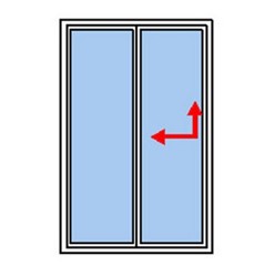 Coulissant PVC à Frappe