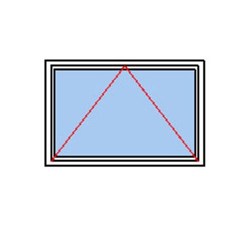 Fenêtre PVC à soufflet