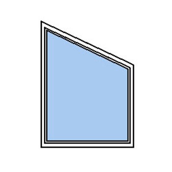 Menuiserie PVC Trapèze