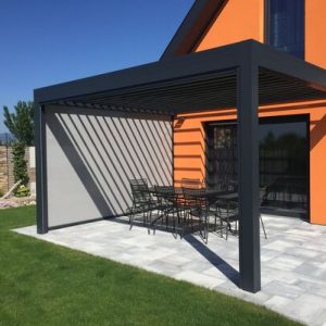 Pergola Pergola bioclimatique Pergola Aluminium Pergola adossée Pergola autoportée Pergola à lames orientables Pergola rétractable Pool House Pergola à toile rétractable Carport