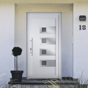 Porte Aluminium Porte PVC Porte Hybride Porte Bois Porte de service Porte vitrée Porte classique Porte contemporaine Porte ouverture à distance Porte sécurisée Porte pleine
