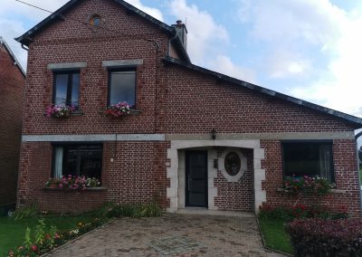 Rénovation complète de fenêtres en PVC et Porte d&rsquo;entrée vitrée à Auvillers-les-Forges (08)