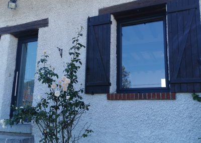 Changement de fenêtres et porte d’entrée en PVC à Mainbresson (08)