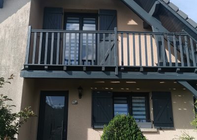 Changement de menuiseries en PVC et aluminium à Givonne (08)