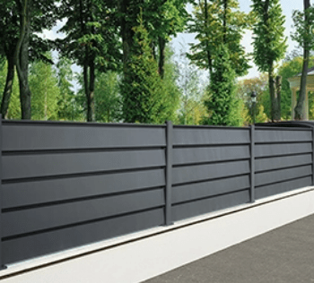 Garde corps Aluminium Garde corps en verre Garde corps découpe laser Clôtures Aluminium Claustra Aluminium Palissade Aluminium Brise vue Aluminium
