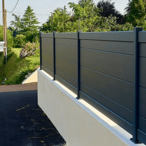 Garde corps Aluminium Garde corps en verre Garde corps découpe laser Clôtures Aluminium Claustra Aluminium Palissade Aluminium Brise vue Aluminium