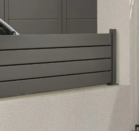 Garde corps Aluminium Garde corps en verre Garde corps découpe laser Clôtures Aluminium Claustra Aluminium Palissade Aluminium Brise vue Aluminium